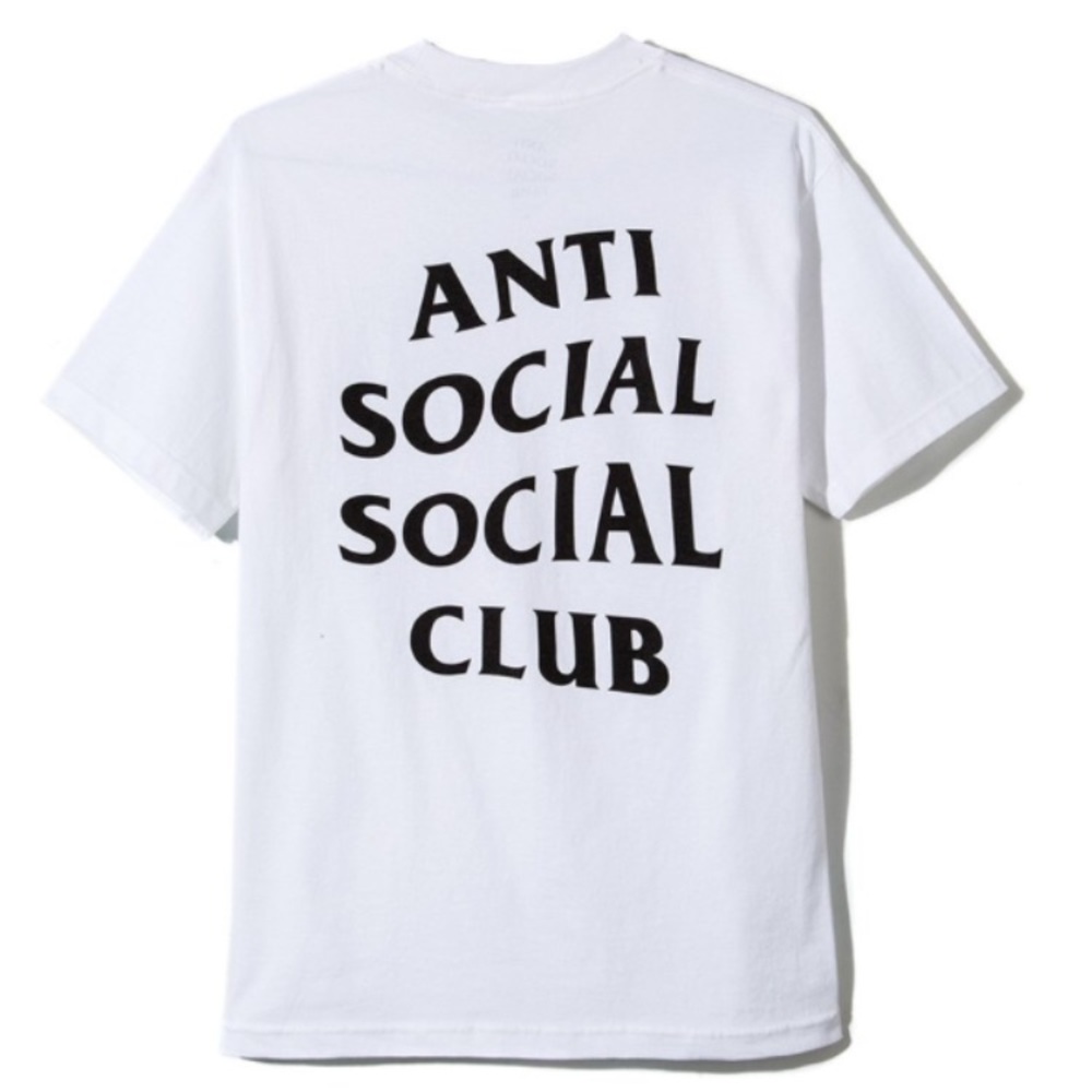 Anti Social Social Club Classic Logo White Tee